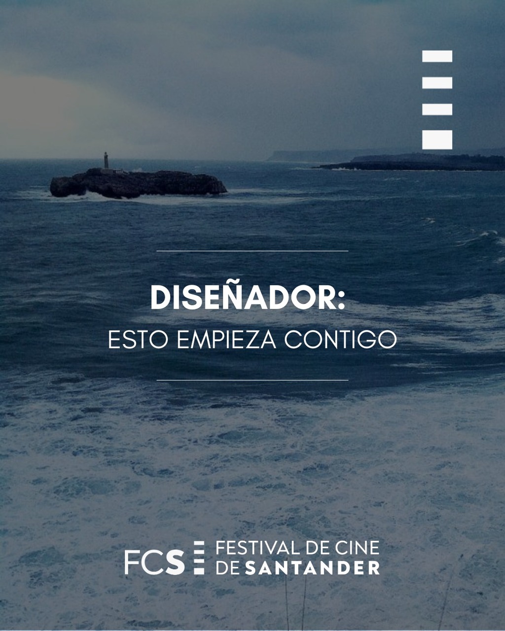 Concurso para diseñar el cartel del X Festival de Cine de Santander