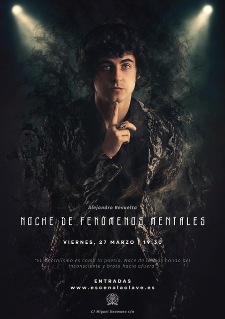 Alejandro Revuelta presenta “Noche de fenómenos mentales”
