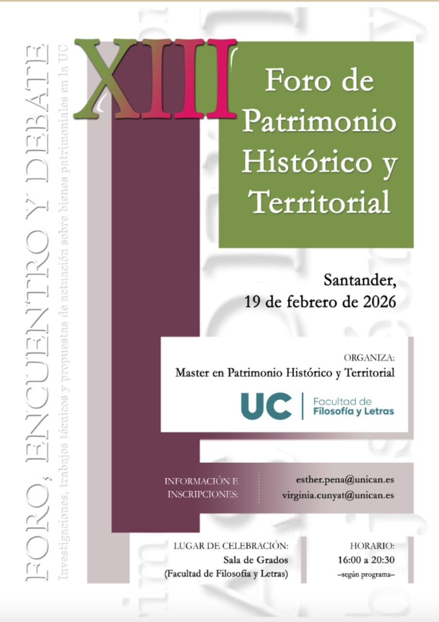 XIII Foro de Patrimonio Histórico y Territorial