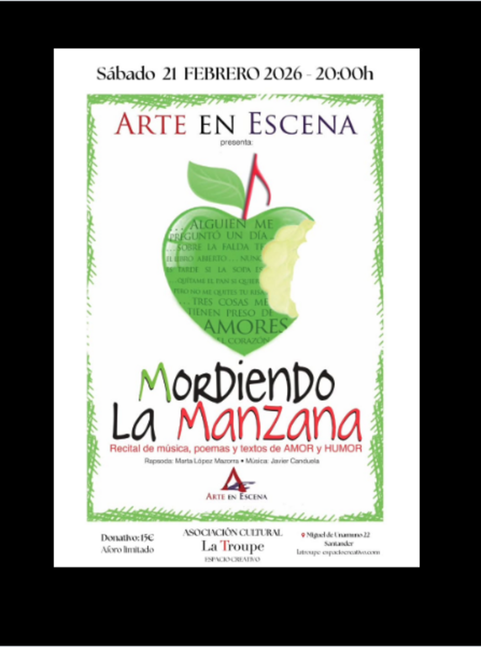 "Mordiendo la manzana" con Arte en Escena