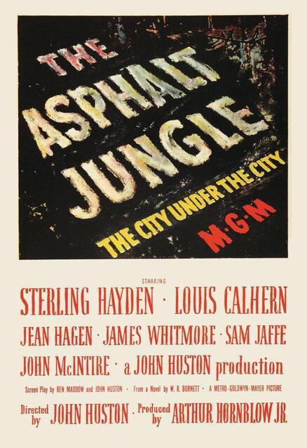 De la novela a la pantalla: "La jungla de asfalto", de John Huston (V.O.S.E.)
