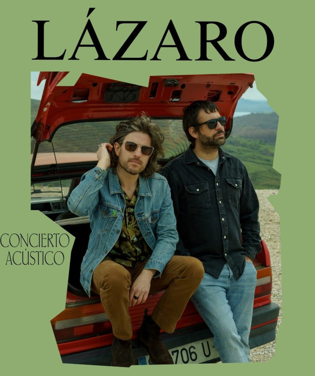 Lázaro en concierto acústico