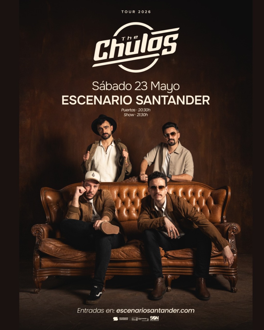 The Chulos en Escenario Santander