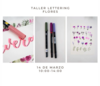 Taller de Lettering y flores