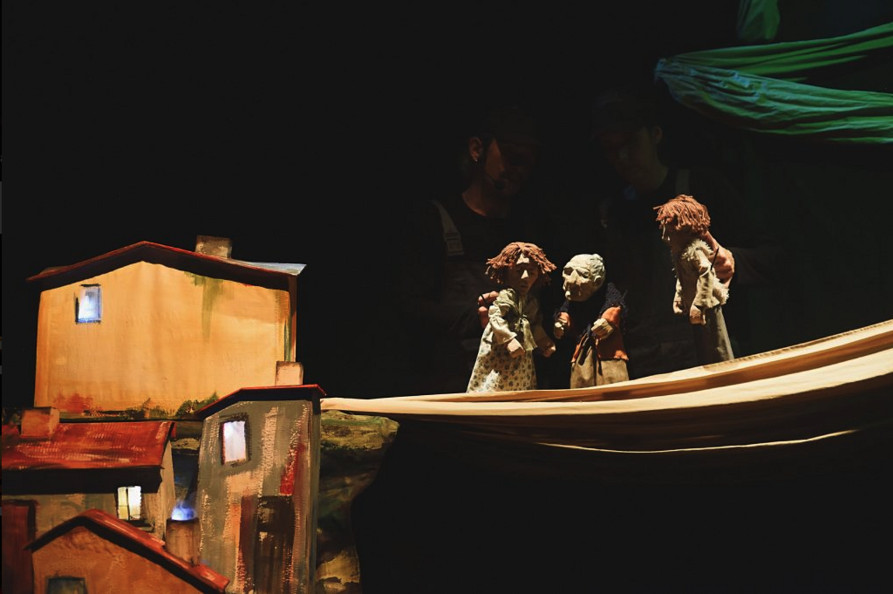 "El escondite de la abuela", teatro de títeres de La Tartana Teatro