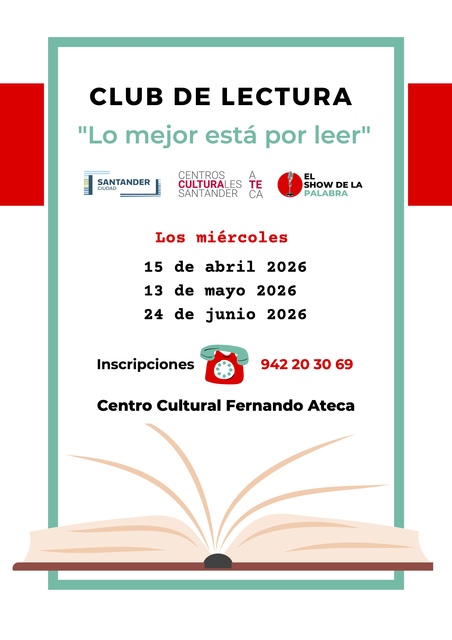 Nueva edición del club de lectura "Lo mejor está por leer"