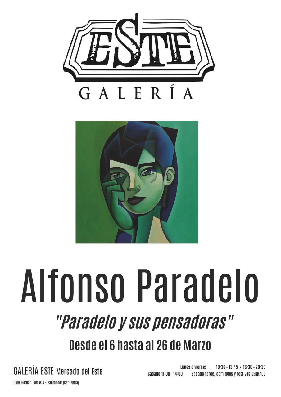 "Paradelo y sus pensadoras", exposición de Alfonso Paradelo