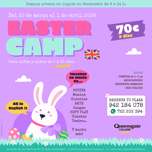 Easter Camp en Queensgate College