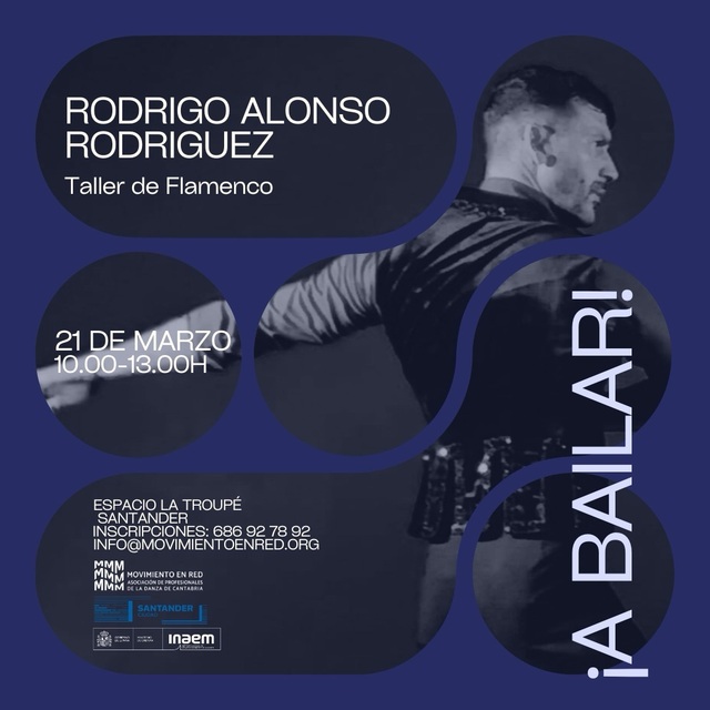 Taller de flamenco con Rodrigo Alonso Rodríguez