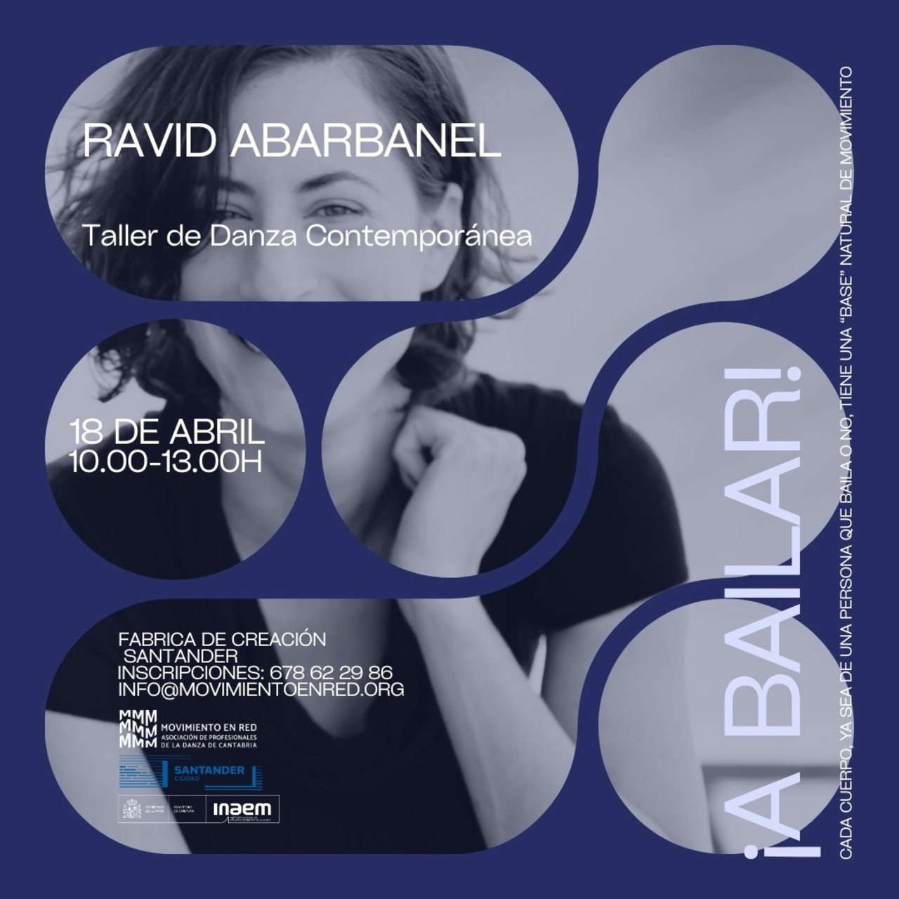 Taller de danza contemporánea con Ravid Abarbanel