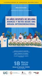 Mesa de diálogo: 30 años después de Beijing: avances y retos desde una mirada intergeneracional
