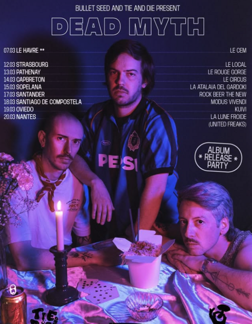 La gira del trío francés Dead Myth recala en el New