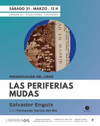 Presentación del libro "Las periferias mudas", de Salvador Enguix