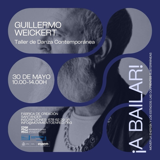 Taller de danza contemporánea con Guillermo Weickert 