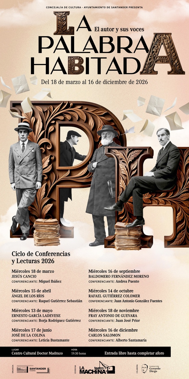 La Palabra Habitada: Rafael Gutiérrez Colomer protagoniza la charla de Juan Antonio González Fuentes