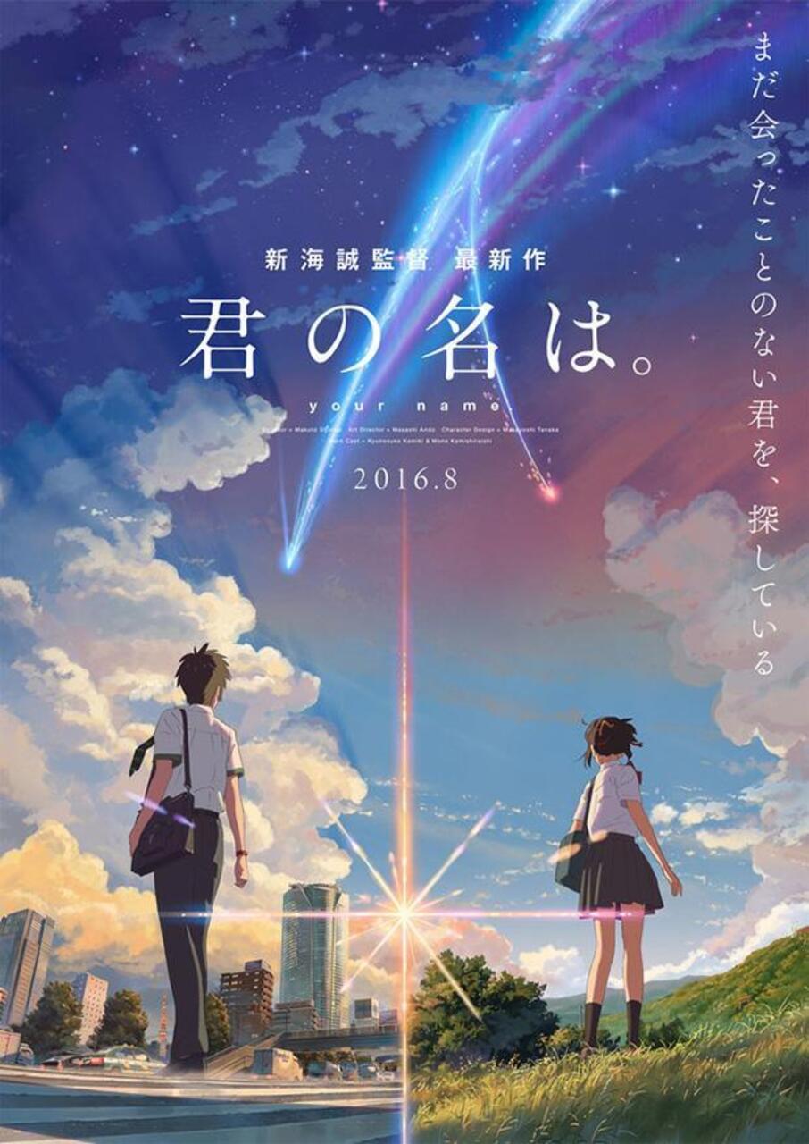 "Your name", de Makoto Shinkai (doblada al español)