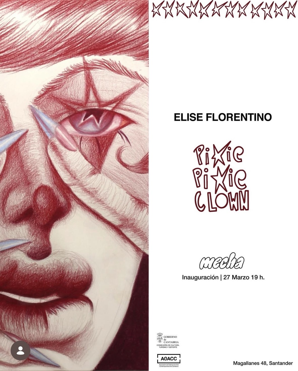 "Pixie Pixie Clown", de Elise Florentino 