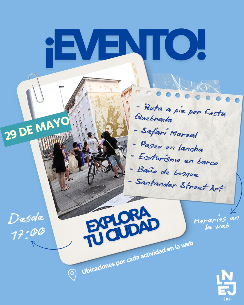 "Explora tu ciudad" con La Noche es Joven