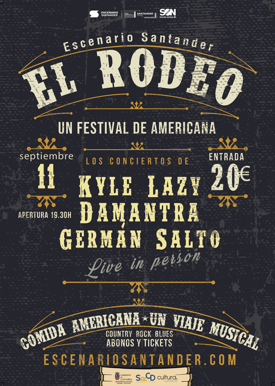 El Rodeo Festival: Kyle Lacy, Damantra y Germán Salto
