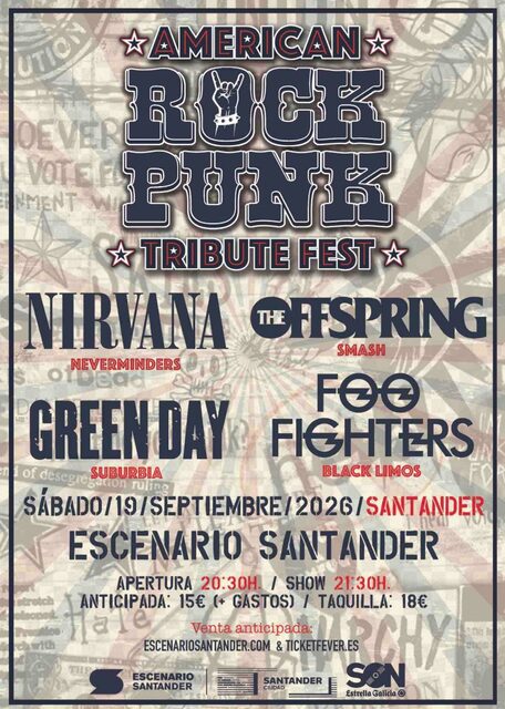 Festival de Tributos American Rock Punk