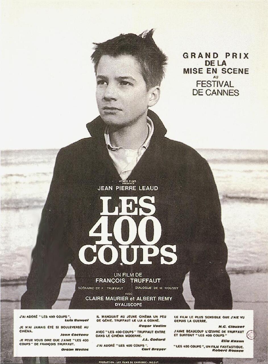 "Los cuatrocientos golpes", de François Truffaut (V.O.S.E.)