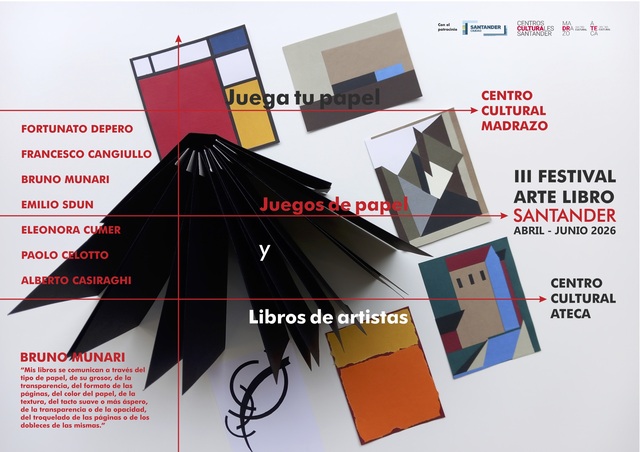 "Juegos de papel de Enzo Mari", taller didáctico del festival Arte Libro