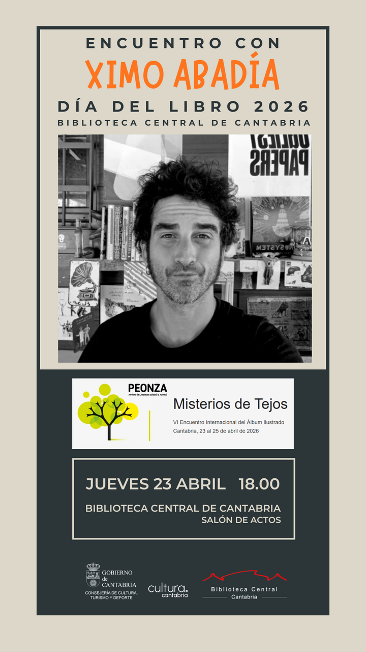 Encuentro con el ilustrador y autor de libros ilustrados Ximo Abadía