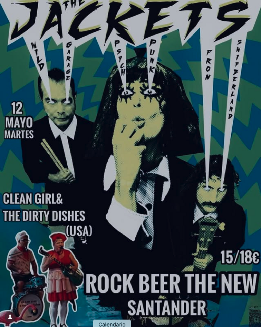 The Jackets y Clean Girl & The Dirty Dishes