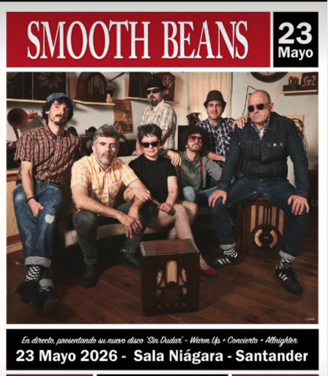 Smooth Beans presentan su nuevo disco "Sin dudar"