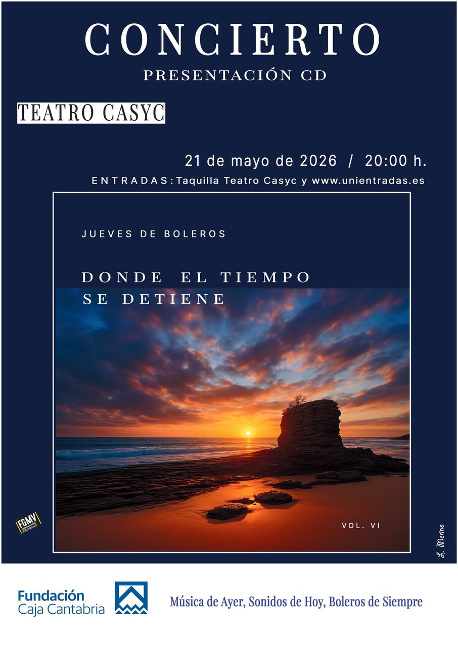 Jueves de Boleros presenta en directo “Donde el tiempo se detiene”