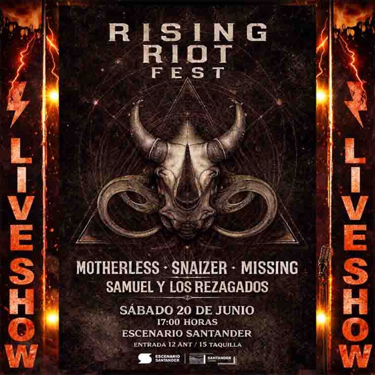 II Rising Riot Fest: Motherless, Snaizer, Missing y Samuel y los Rezagados