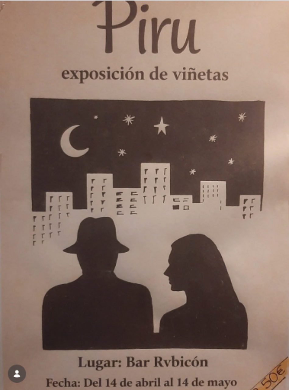 "Piru", exposición de viñetas