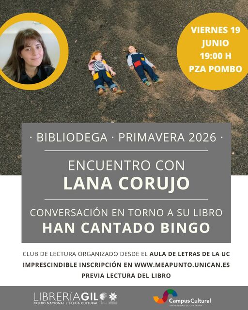 Bibliodega (Club de Lectura): "Han Cantado Bingo" de Lana Corujo