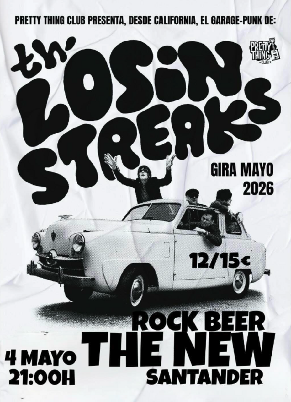 Th´ Losing Streaks. Gira mayo 2026