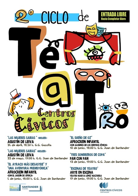 II Ciclo de teatro en Centros Cívicos: "Escenas de teatro"