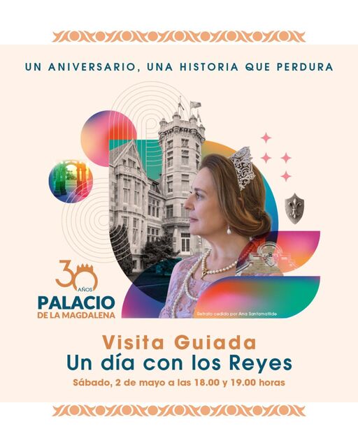"Un día con los reyes", visita guiada al Palacio de la Magdalena