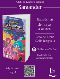 "Brawl Stars: La maldición del parque monstruoso" en el Club de lectura infantil