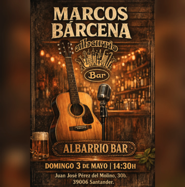 Marcos Bárcena en Albarrio