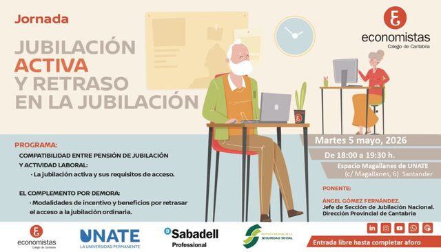 Sesión informativa: Jubilación activa y retraso en la jubilación
