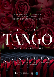 “Tarde de tango. Un viaje en el tiempo”, concierto de alumnos del Conservatorio Ataúlfo Argenta