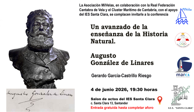"Augusto González de Linares. Un avanzado de la enseñanza de la Historia Natural", conferencia