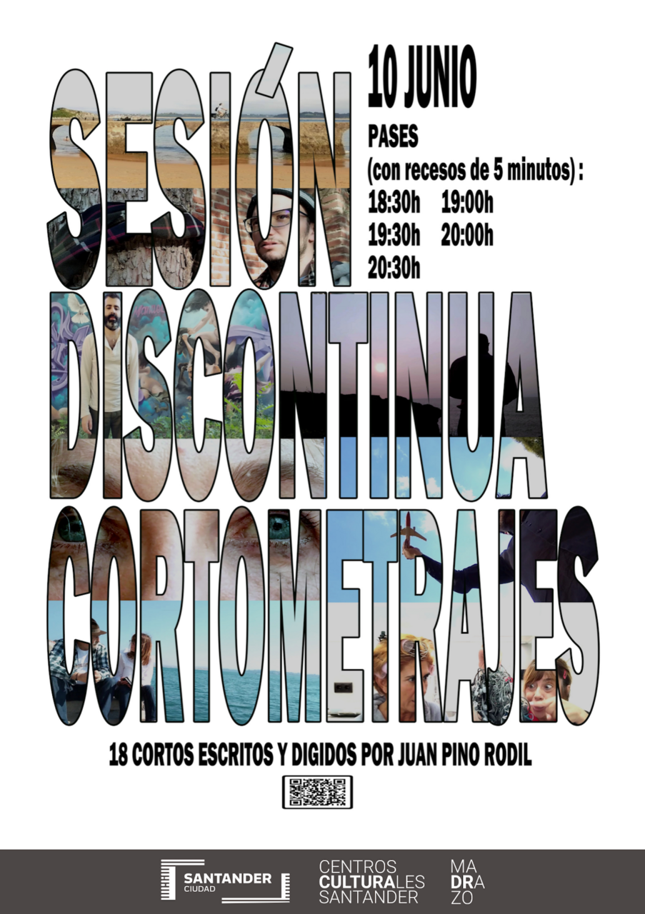 Sesión discontinua de cortometrajes de Juan Pino Rodil