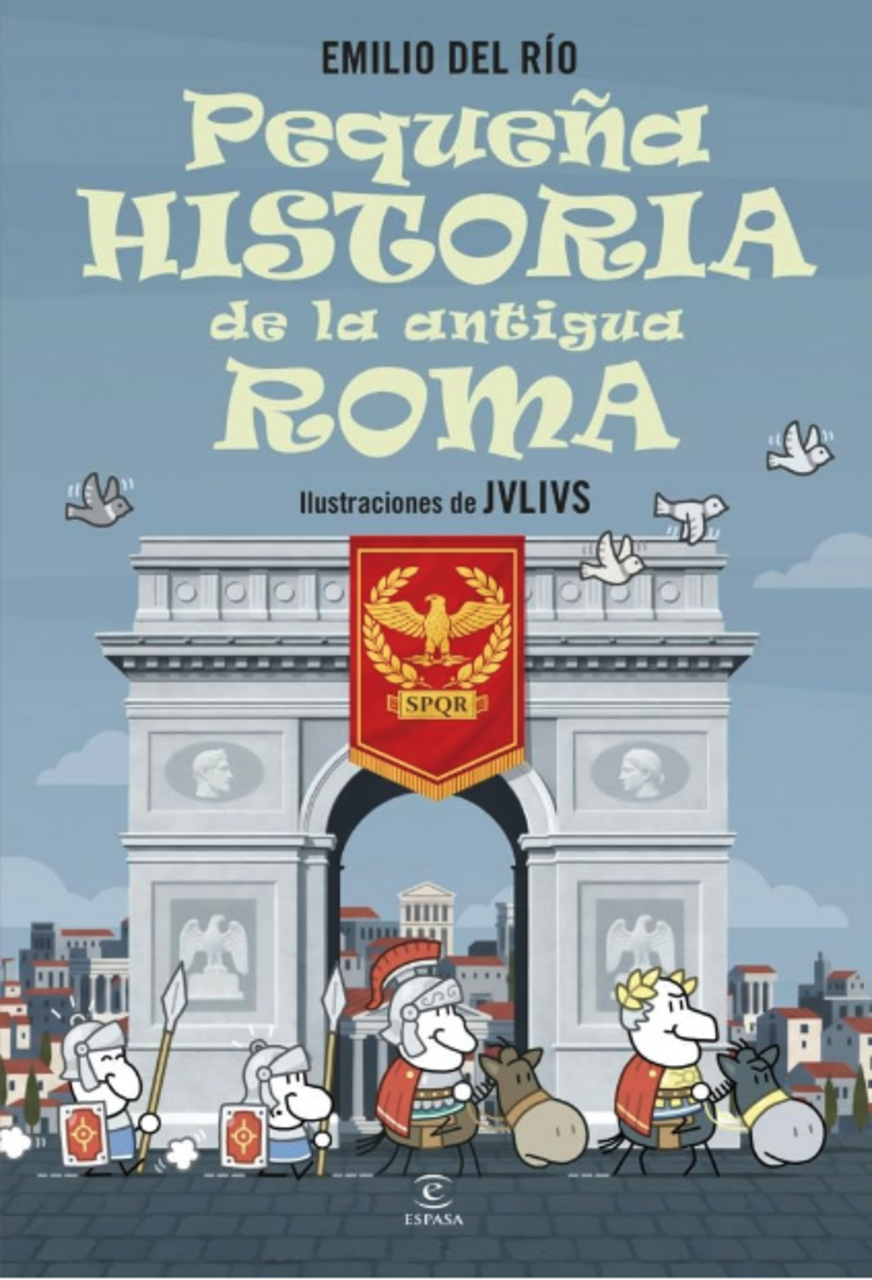 Emilio del Río presenta "Pequeña historia de la antigua Roma"