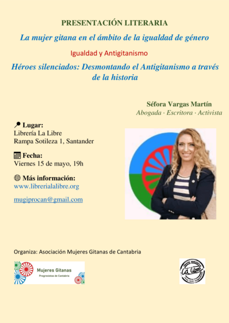 "Igualdad y antigitanismo", presentación literaria
