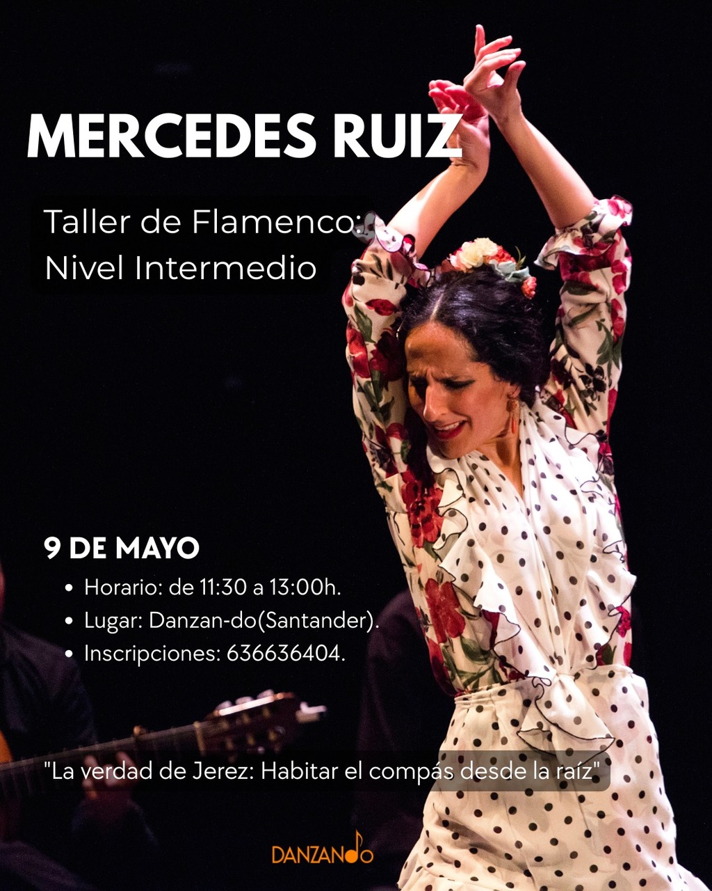 "Mercedes Ruiz: la verdad del baile", taller de flamenco
