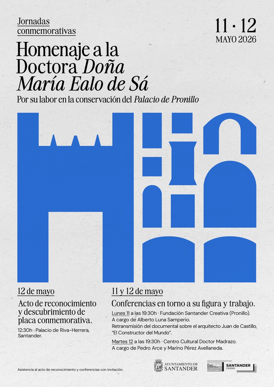 Homenaje a María Ealo de Sá. Conferencia de Pedro Arce y Marino Pérez Avellaneda