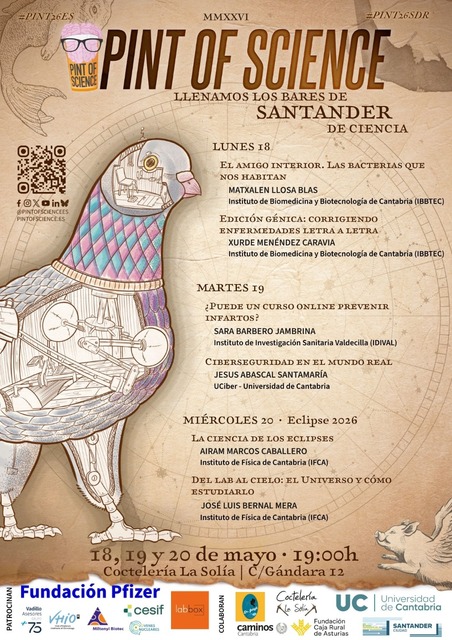 Pint of Science 2026: Ni el ADN es tan bueno, ni las bacterias tan malas