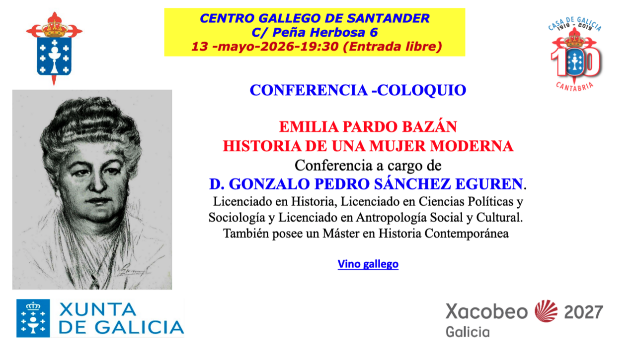 "Emilia Pardo Bazán. Historia de una mujer moderna”, conferencia-coloquio