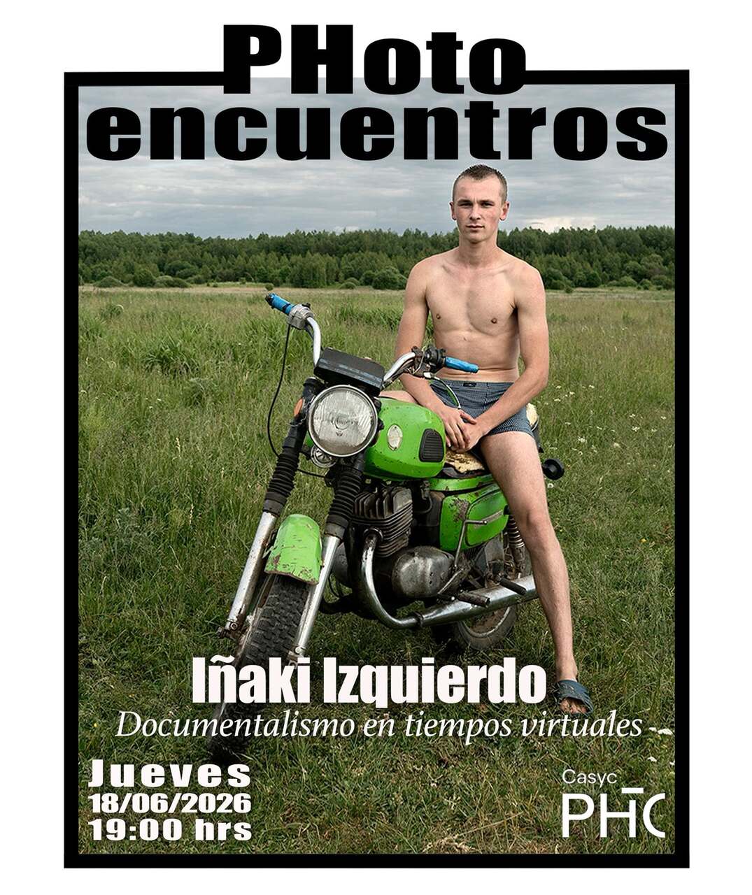 "Documentalismo en tiempos virtuales". Photoencuentro con Iñaki Izquierdo
