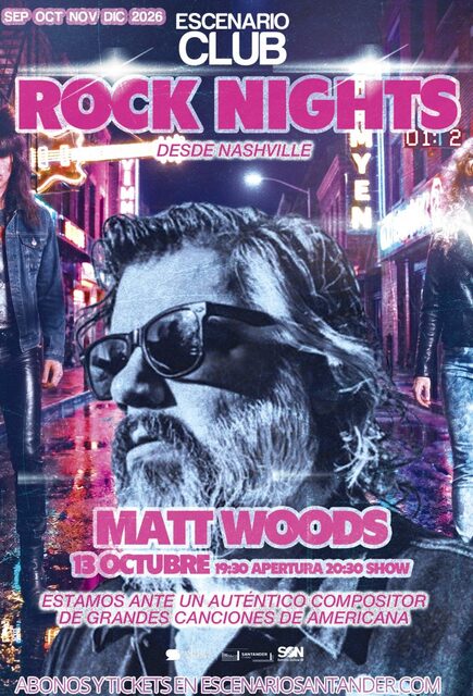 Matt Woods en Rock Nights